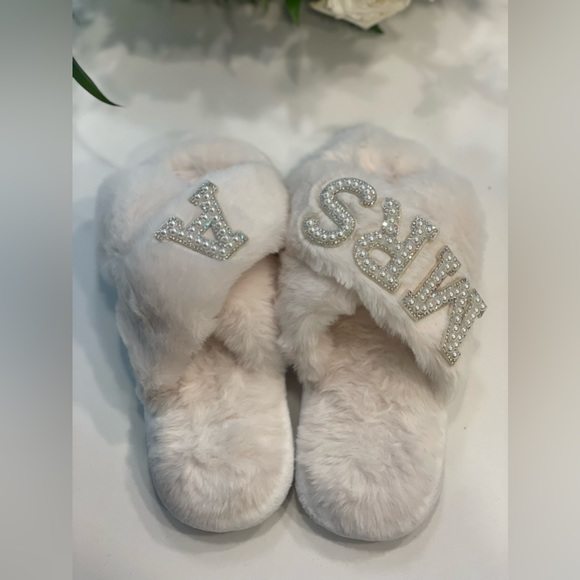 Bridal slippers MRS A - Picture 2 of 4